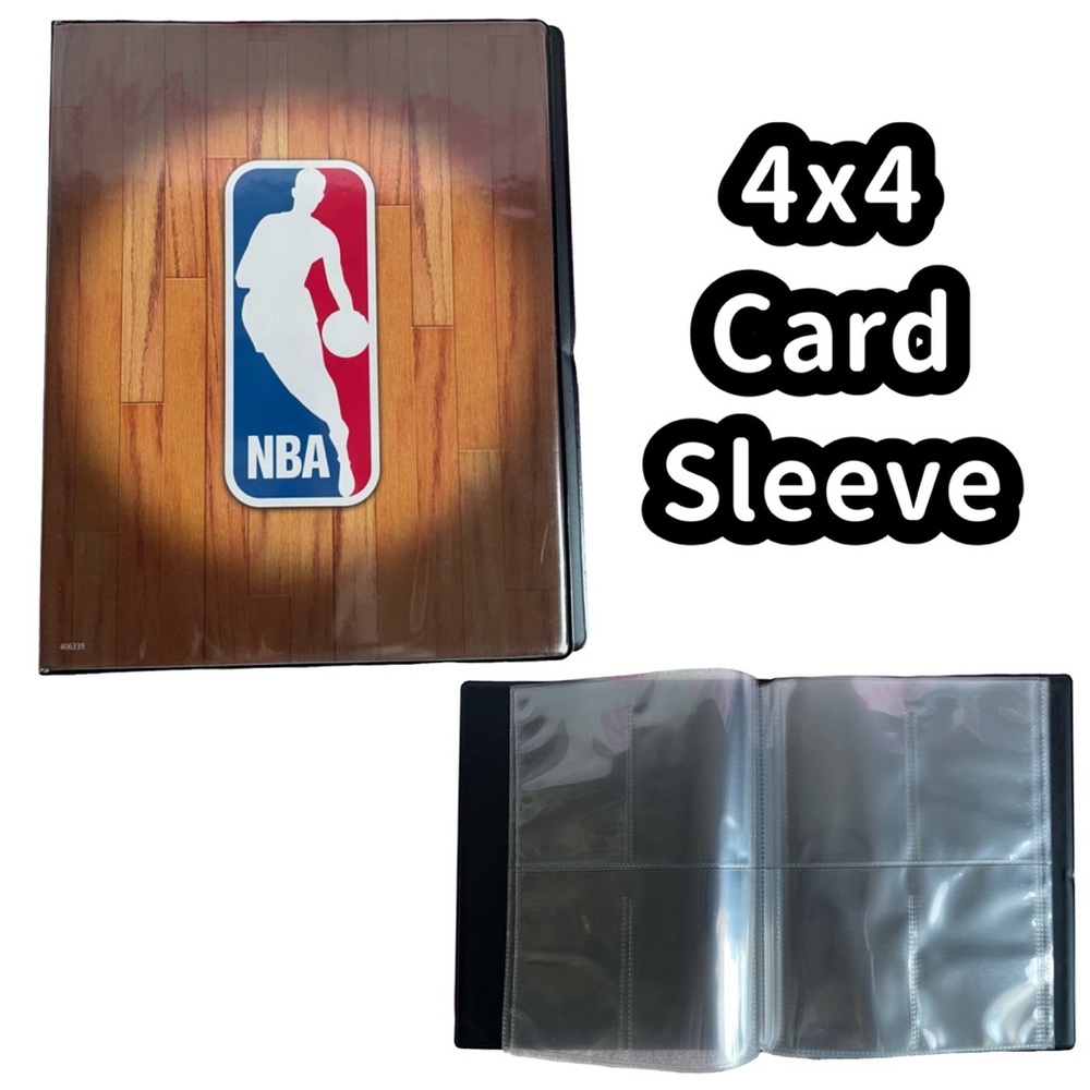 Rare NBA 2007 Trading Collector  Binder 4x4 Card Sleeves Ultra Pro Authentic